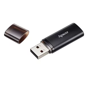 Apacer USB flash disk, USB 3.0, 32GB, AH25B, czarny, AP32GAH25BB-1, USB A, z osłoną - Pendrive - miniaturka - grafika 3