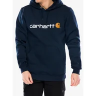 Bluzy męskie - Bluza z kapturem męska Carhartt Signature Logo Sweatshirt - miniaturka - grafika 1