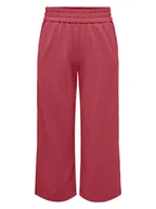 Spodnie damskie - ONLY Kuloty w kolorze czerwonym - miniaturka - grafika 1