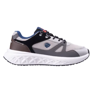 Męskie Sneakersy IGUANA HILON M000269429 – Szary - Sneakersy męskie - miniaturka - grafika 1