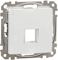 Inne akcesoria elektryczne - Schneider Electric Płytka centralna do wkładów Keystone (HDMI, VGA, RJ45, RJ11), biały SEDNA DESIGN - miniaturka - grafika 1