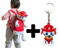 Plecaki szkolne i tornistry - Plecak przedszkolny plecaczek dla przedszkolaka dziecka PSI PATROL + BRELOK - miniaturka - grafika 1