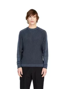 Sisley Sweter męski, Black 902, XL - Swetry męskie - miniaturka - grafika 1