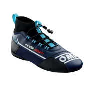 Odzież do sportów motorowych - Buty kartingowe OMP KS-2F granatowe - miniaturka - grafika 1