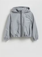 Kurtki i płaszcze dla dziewczynek - Reserved - Kurtka wiatrówka - jasnoszary - miniaturka - grafika 1