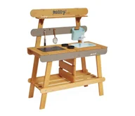 Lalki dla dziewczynek - Janod - Drewniana kuchnia ogrodowa MUDDY LAB - miniaturka - grafika 1