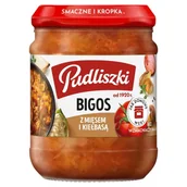 Szybkie dania obiadowe - Pudliszki Bigos z mięsem i kiełbasą 450 g - miniaturka - grafika 1