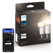 Systemy inteligentnych domów - Philips Philips Hue White E27 2 szt 929002469205 - miniaturka - grafika 1