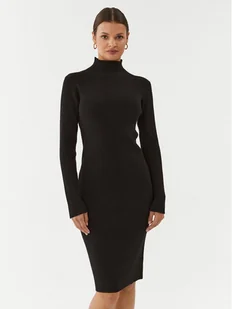 Silvian Heach Sukienka dzianinowa GPA23347VE Czarny Slim Fit - Sukienki - miniaturka - grafika 1