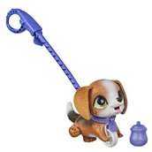 Maskotki i pluszaki - Hasbro FurReal Friends - Małe zwierzaki na smyczy Peealots Beagle E8954 - miniaturka - grafika 1