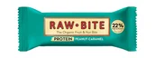 Przekąski dla dzieci - Baton Rawbite Protein Peanut Caramel - orzech z karmelem - miniaturka - grafika 1