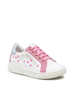 Buty dla dziewczynek - Guess Sneakersy FI7MIL ELE12 Biały - grafika 1