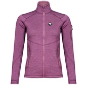 Bluzy sportowe damskie - Bluza damska High Point Woolion Merino 3.0 Lady Sweatshirt Rozmiar: XS / Kolor: fioletowy - miniaturka - grafika 1