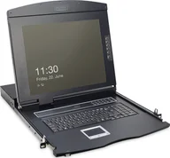 Rozgałęźniki - Digitus 17IN CAT.5 TFT CONSOLE. 8-PORT 17IN CAT.5 TFT CONSOLE. 8-PORT - miniaturka - grafika 1