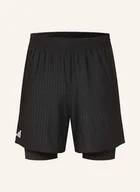 Spodenki damskie - Adidas Szorty Tenisowe 2 W 1 Climacool Set schwarz - miniaturka - grafika 1