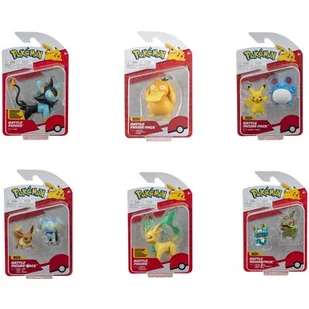 Pokemon, Zestaw figurek Pokemon: Axew & Froakie W13, Battle Figure! - Figurki dla dzieci - miniaturka - grafika 1