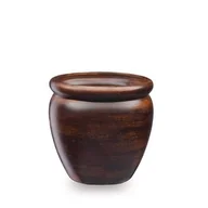 Donice - Donica ceramiczna Muza 5 R0723 28 cm brązowy - miniaturka - grafika 1