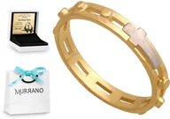 Dewocjonalia - Złoty różaniec 585 prezent grawer pudełko - miniaturka - grafika 1