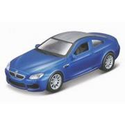 Samochody i pojazdy dla dzieci - MAISTO 21001-80 PR BMW M6 niebieski - miniaturka - grafika 1