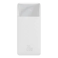 Powerbanki - Powerbank Baseus Bipow Digital Display 20W 20000mAh Biały - miniaturka - grafika 1