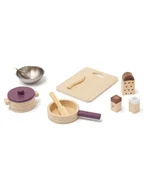 Zabawy w naśladowanie dorosłych - Kids Concept Zestaw przyborów kuchennych "Bistro" - 2+ - miniaturka - grafika 1