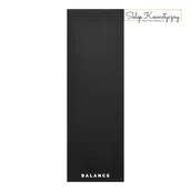 Maty do jogi - Mata do Jogi BALANCE MAT PVC BLACK - miniaturka - grafika 1