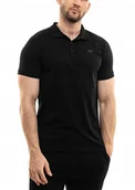 Koszulki męskie - Koszulka Męska 4F T-shirt Bluzka Polówka Sportowa Treningowa Czarna r. S - miniaturka - grafika 1
