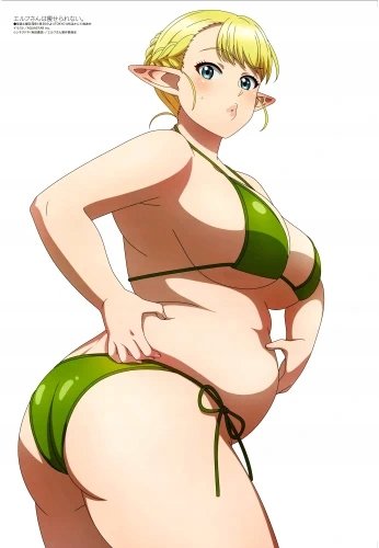Plakat Elf-san wa yaserarenai ELFY_004 A3 (custom)