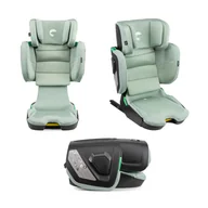 Foteliki samochodowe - Fotelik samochodowy ISOFIX 100-150 cm wzrostu (15-36 kg) MANE Zielony - miniaturka - grafika 1