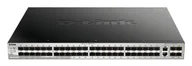 Pozostałe akcesoria sieciowe - D-Link DGS-3130-54S/E łącza sieciowe Zarządzany L3 10G Ethernet (100/1000/10000) Szary - miniaturka - grafika 1