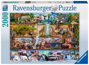 Puzzle - Puzzle 2000 elementów Królestwo dzikich zwierząt - miniaturka - grafika 1