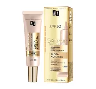 Kremy do twarzy - AA Złota Kuracja Krem Do Twarzy SPF30 50ml - miniaturka - grafika 1
