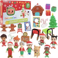 Ozdoby bożonarodzeniowe - COCOMELON KALENDARZ ADWENTOWY ZESTAW 24 NIESPODZIANKI JAZWARES - miniaturka - grafika 1