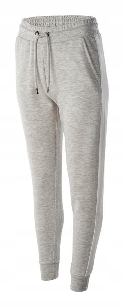 Spodnie dresowe damskie Iguana Onles W szaro-białe rozmiar L