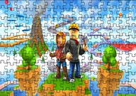Puzzle - Puzzle Układanka 35 el : Roblox + Woreczek Z Nadrukiem - miniaturka - grafika 1