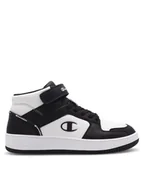 Buty dla chłopców - Champion Sneakersy REBOUND 2.0 MID B GS S32413-WW006. Czarny - miniaturka - grafika 1