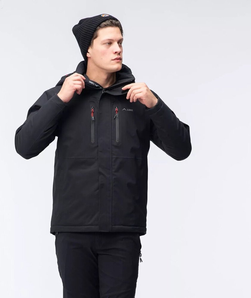 Męska kurtka ocieplana powłoka DWR membrana 20000mm Elbrus Dilox rozmiar S