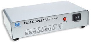 Splitter VGA 1x8 monitorów 1600x1280 150MHz