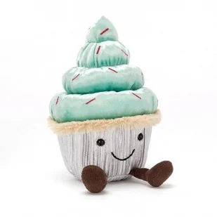 Jellycat MASKOTKA UŚMIECHNIĘTY CUPCAKE - CIASTKO - 19 cm CC6M - Maskotki i pluszaki - miniaturka - grafika 1