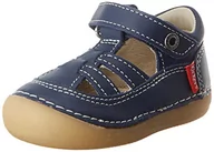 Buty dla dziewczynek - Kickers Półbuty dziecięce SUSHY dla dziewczynek, Niebieski granatowy 102, 26 EU - miniaturka - grafika 1