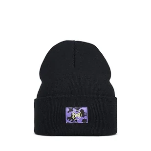 Buff Dzianinowa czapka beanie, czarna, unisex, młodzieżowa - Czapki damskie - miniaturka - grafika 1