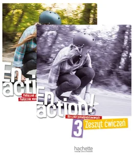 Pakiet En action 3. Podręcznik wieloletni Zeszyt ćwiczeń do szkół ponadpodstawowych - Celine Himber, Fabienne Gallon - podręcznik - Książki do nauki języka angielskiego - miniaturka - grafika 1