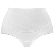 Majtki damskie - Figi Damskie Bawełniane Majtki Bielizna Modelująca Mitex ALA SUPER Białe 6XL - miniaturka - grafika 1