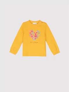 Bluzy dla chłopców - Coccodrillo Bluzka ZC1143103HLD Żółty Regular Fit - grafika 1