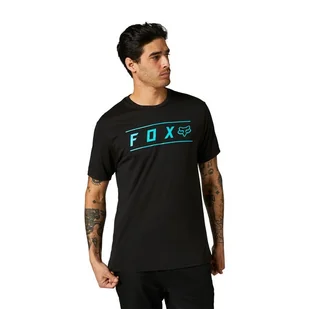 T-SHIRT FOX PINNACLE TECH BLACK - Koszulki męskie - miniaturka - grafika 1