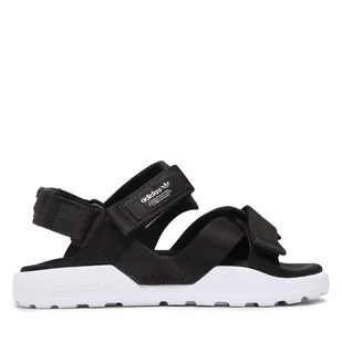 Sandały adidas Adilette Adventure Sandals HP2184 Czarny - Sandały damskie - miniaturka - grafika 1