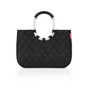 Torby i wózki na zakupy - Torba loopshopper l, rhombus black ROR7059 - miniaturka - grafika 1