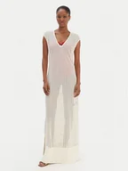 Sukienki - Seafolly Sukienka plażowa 55530-DR Beżowy Regular Fit - miniaturka - grafika 1