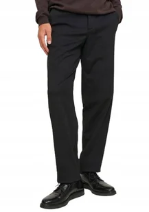 JACK&JONES SPODNIE MĘSKIE ELEGANCKIE CZARNE 30/30 DRG - Spodnie męskie - miniaturka - grafika 1