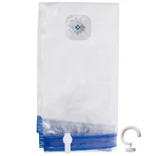 Pokrowce na ubrania - Worek Próżniowy na Ubrania Odzież Pościel Koce z Wieszakiem Haczyk 70x144cm - miniaturka - grafika 1